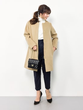 RINAさん（レディース・160cm）の冬コーディネート