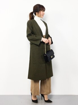 RINAさん（レディース・160cm）の冬コーディネート