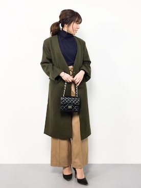 RINAさん（レディース・160cm）の冬コーディネート