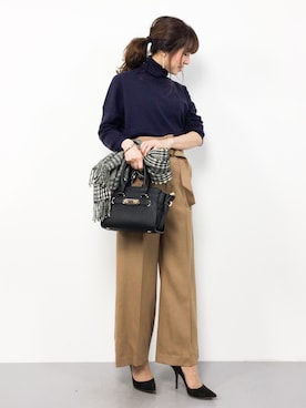 RINAさん（レディース・160cm）の冬コーディネート