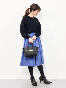 RINAさん（レディース・160cm）の冬コーディネート