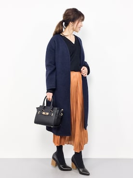 RINAさん（レディース・160cm）の冬コーディネート