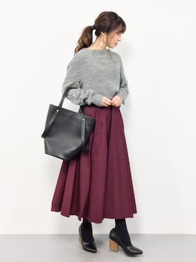 RINAさん(レディース・160cm)の冬コーディネート