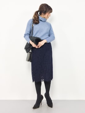 RINAさん（レディース・160cm）の冬コーディネート