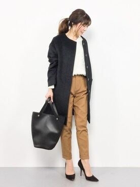 RINAさん（レディース・160cm）の冬コーディネート