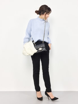 RINAさん（レディース・160cm）の冬コーディネート