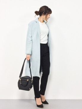 RINAさん（レディース・160cm）の冬コーディネート