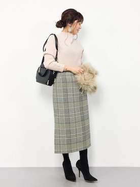 RINAさん（レディース・160cm）の冬コーディネート