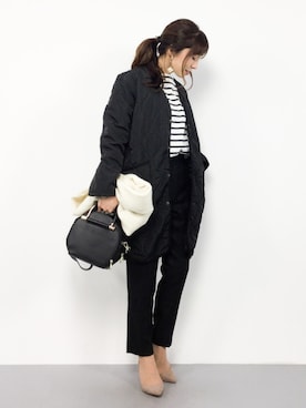 RINAさん（レディース・160cm）の冬コーディネート