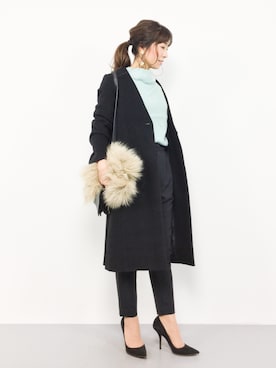 RINAさん(レディース・160cm)の冬コーディネート