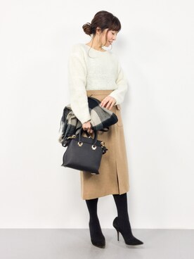 RINAさん（レディース・160cm）の冬コーディネート