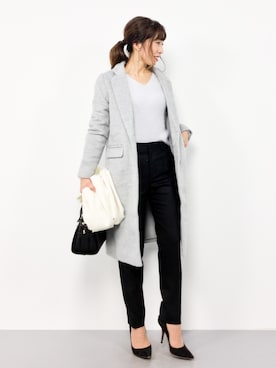 RINAさん（レディース・160cm）の冬コーディネート