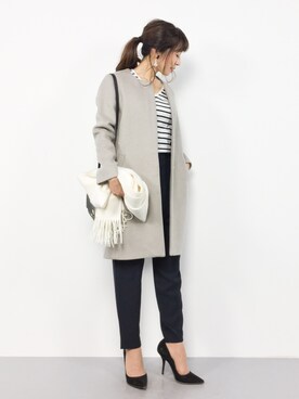 RINAさん(レディース・160cm)の冬コーディネート