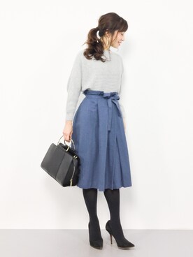 RINAさん（レディース・160cm）の冬コーディネート