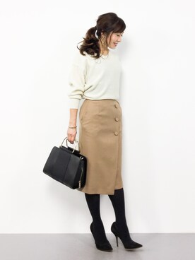 RINAさん（レディース・160cm）の冬コーディネート