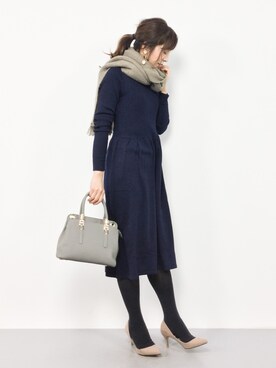 RINAさん（レディース・160cm）の冬コーディネート