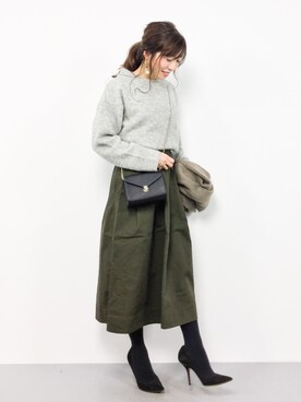 RINAさん（レディース・160cm）の冬コーディネート