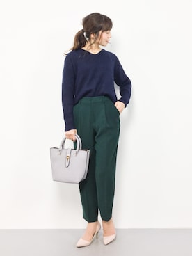 RINAさん（レディース・160cm）の冬コーディネート