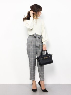 RINAさん（レディース・160cm）の冬コーディネート