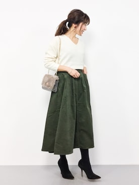 RINAさん（レディース・160cm）の冬コーディネート