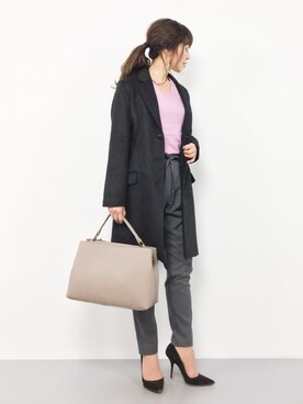 RINAさん（レディース・160cm）の冬コーディネート