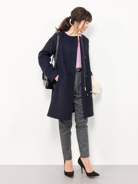 RINAさん（レディース・160cm）の冬コーディネート