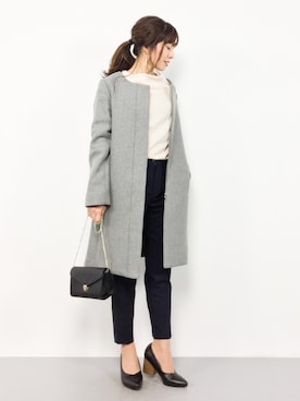 RINAさん（レディース・160cm）の冬コーディネート