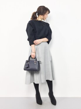 RINAさん（レディース・160cm）の冬コーディネート