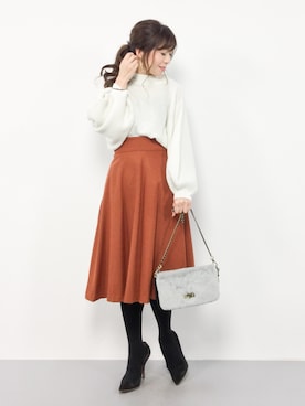 RINAさん(レディース・160cm)の冬コーディネート