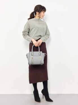 RINAさん（レディース・160cm）の冬コーディネート