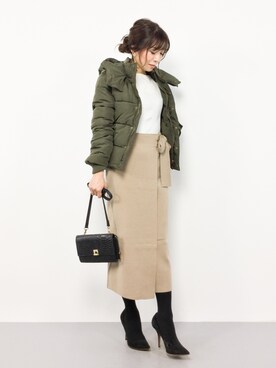 RINAさん(レディース・160cm)の冬コーディネート