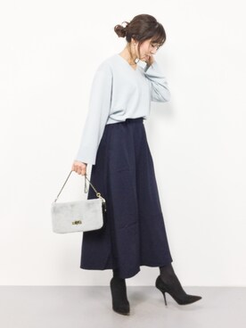 RINAさん（レディース・160cm）の冬コーディネート