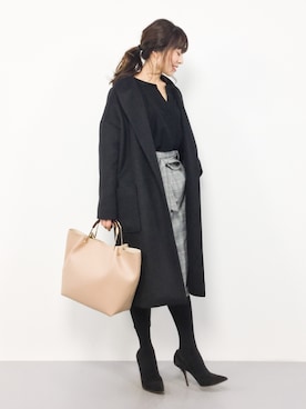 RINAさん（レディース・160cm）の冬コーディネート