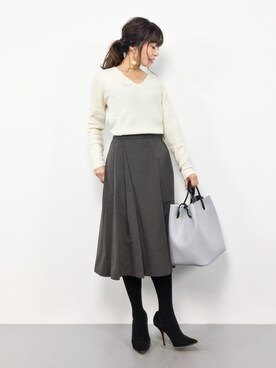 RINAさん（レディース・160cm）の冬コーディネート