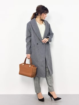 RINAさん（レディース・160cm）の冬コーディネート