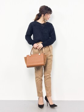 RINAさん（レディース・160cm）の冬コーディネート