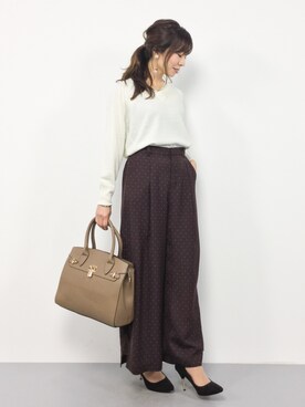 RINAさん（レディース・160cm）の冬コーディネート