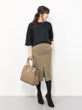 RINAさん（レディース・160cm）の冬コーディネート