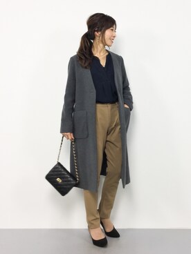 RINAさん（レディース・160cm）の冬コーディネート