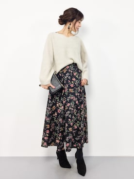 RINAさん(レディース・160cm)の冬コーディネート