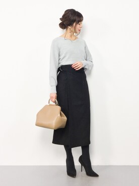 RINAさん（レディース・160cm）の冬コーディネート