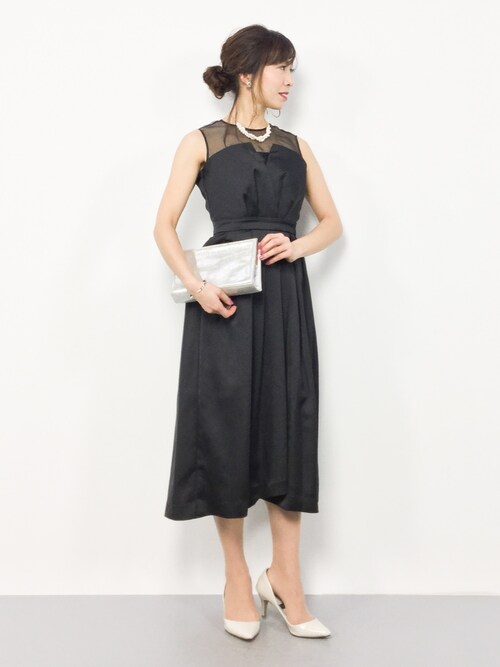 Rina Zozotown Laboratory Workのドレスを使ったコーディネート Wear