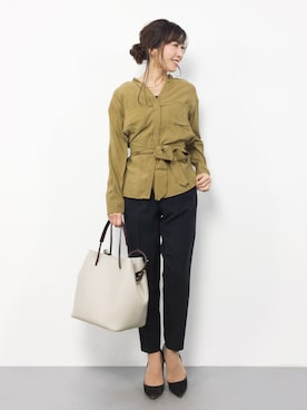 RINAさん（レディース・160cm）の冬コーディネート