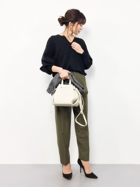 RINAさん（レディース・160cm）の冬コーディネート