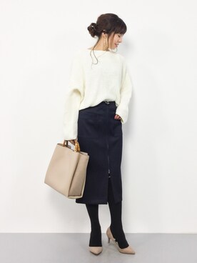 RINAさん（レディース・160cm）の冬コーディネート