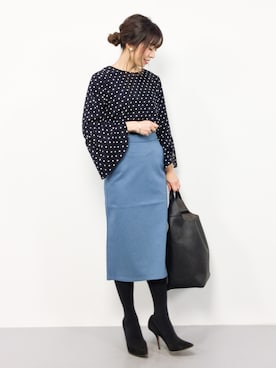 RINAさん(レディース・160cm)の冬コーディネート