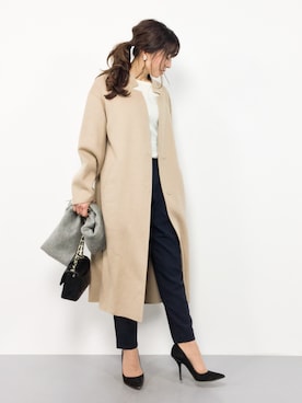 RINAさん（レディース・160cm）の冬コーディネート