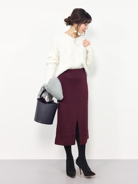 RINAさん（レディース・160cm）の冬コーディネート