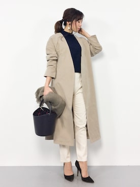 RINAさん（レディース・160cm）の冬コーディネート