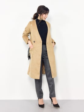 RINAさん（レディース・160cm）の冬コーディネート